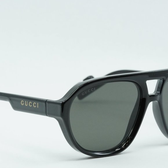 💯 NEW GUCCI GG1239S 004 BLACK GREY SUNGLASSES - Picture 10 of 10